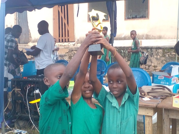 The school that won the reading competition