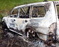 Wassa residents set ablaze a number of vehicles