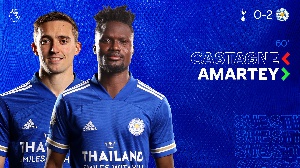 Daniel Amartey came on as a substitute