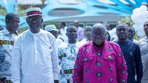 Former President Kufuor and President Akufo-Addo