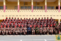 Fifty officers have pass out as the first batch of retrained GNFS fire police