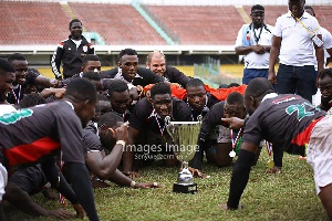 Ghana Rugby team the Eagles beat Togo 10-0 to win the tournament