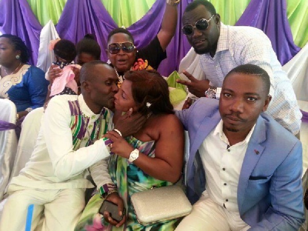 Kyeiwaa with Ex-husband (Akwasi Bronya)