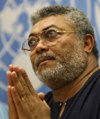 Former President, Jerry Rawlings