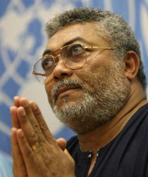 Former President Jerry John Rawlings