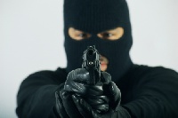 File photo of a ,asked robber