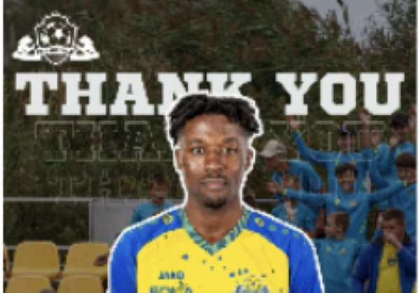 Defender Samuel Abbey-Ashie Quaye severe contract with Lithuanian second-tier side Babrungas