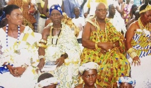 The traditional leaders of Upper Axim