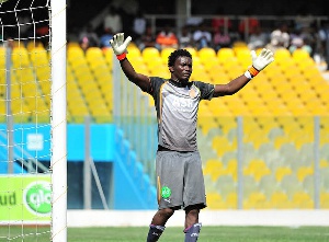 Ghanaian goalkeeper Nana Bonsu
