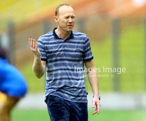 Frank Nuttal, Head Coach of Accra Hearts of Oak