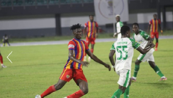 Hearts of Oak won their match against Vision FC Friday evening