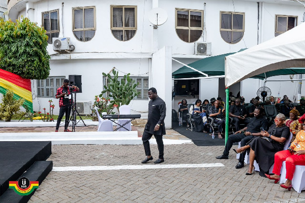 Rev Ntim Fordjour at the event