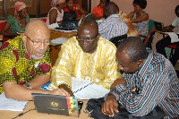 A workshop in Kumasi to update principals in ICT