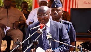 Dr Bawumia addressing the Speech and Prize Giving Day at TAMASCO