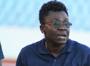 Assistant coach of the Black Queens, Mercy Quarcoo Tagoe