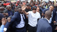 Paris Saint Germain superstar Kylian Mbappe arrives in Cameroon