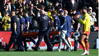 Conor Coady was carried off late in Charlton's draw at Watford