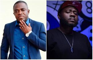 Sammy Flex (L) clapped back at DJ Slim(R)