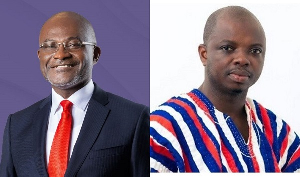 Kwame Baffoe [Right] (Abronye) and Kennedy Agyapong [Left]
