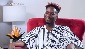Mr Eazi was speaking to Delay on 'the Delay show'