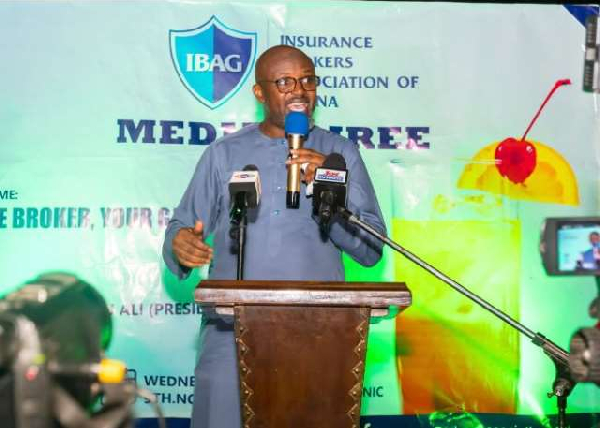Shaibu Ali is the President of the Insurance Brokers Association of Ghana