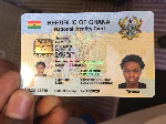 Excited Ghanaian shows how Ghanacard helped him board flight back home