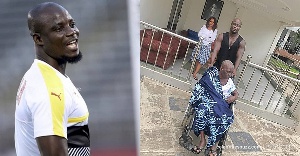 Appiah's mother, Madam Comfort Afua Aidoo died at the age of 73 years on Saturday