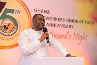 General Secretary of the Ghana Mine Workers Union, Abdul-Moomin Gbana