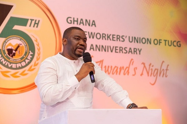 General Secretary of the Ghana Mine Workers Union, Abdul-Moomin Gbana