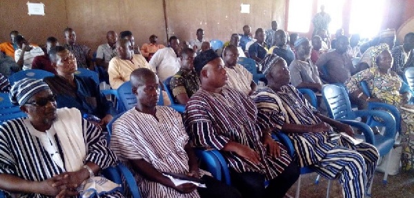 Some Peasant farmers at the forum