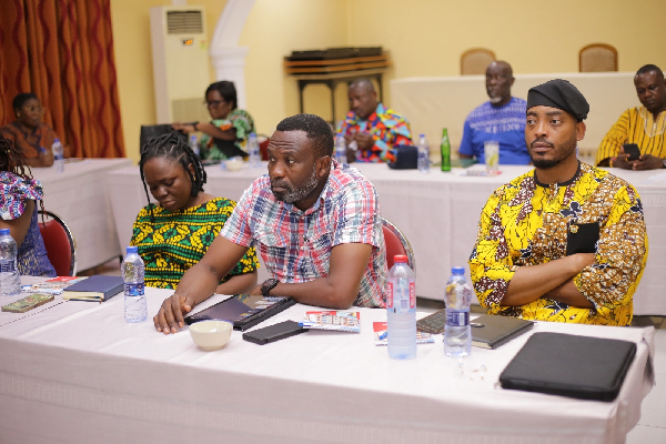 Some of the heads of agencies at the orientation event