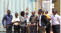 Two 40-footer containers were donated to the GES Greater Accra Regional office