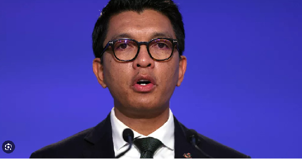 President Andry Rajoelina is seeking re-election in a heavily disputed poll