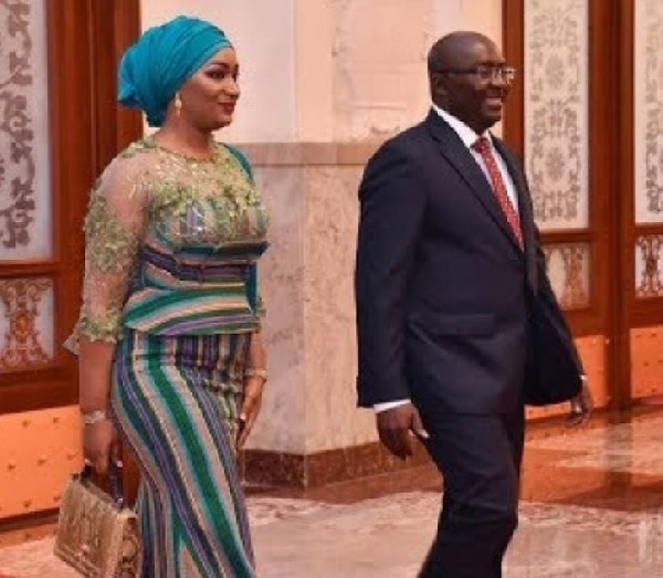 Vice President, Dr Mahamudu Bawumia with wife, Samira Bawumia