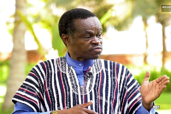 An old photo of renowned African academic, Prof P.L.O. Lumumba