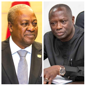 GNASSM has appealed to John Mahama (L) and Emmanuel Armah-Kofi Buah over the crisis