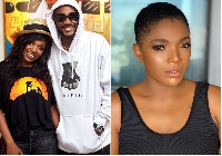 Nigerian musician 2Face Idibia and wife, Annie