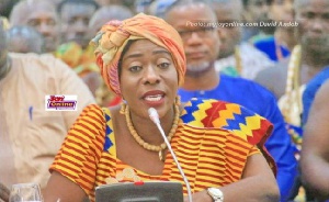 Madam Catherine Afeku, Minister of Tourism, Art and Culture