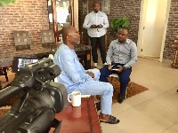 Ken Agyapong during his recent interview with BBC's Thomas Naadi