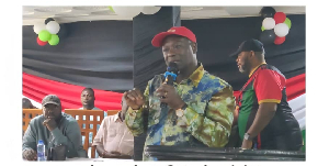 Armah-Kofi Buah speaks at the Western Regional NDC 2026 Youth Conference