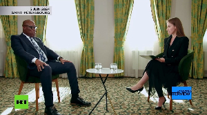 Prime Minister Felix Moloua sat with Russia Today for an interview