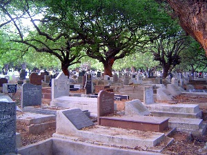 A cemetery