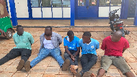 The suspects arrested by the Northern Regional Police Command in Tamale
