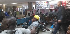 Ghana officials and players have been left stranded Niamey International Airport