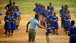 Ghana Teacher Canes Whips