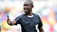 Joseph Odartai Lamptey has been banned for life by FIFA for an officiating misconduct