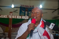 Joshua Alabi, flagbearer-aspirant of the National Democratic Congress (NDC)