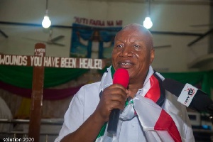 Joshua Alabi, flagbearer-aspirant of the National Democratic Congress (NDC)