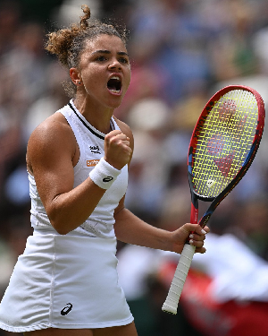 Ghanaian-Italian tennis star Jasmine Paolini