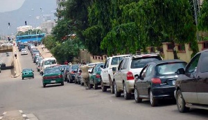 Cars In Queue Nigeria